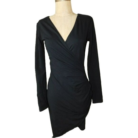 Adelyn Rae Size XS Black Short Body Con STRETCH Dress - Picture 1 of 2